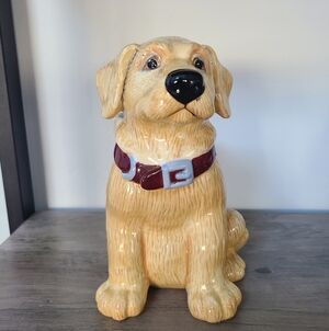 Labrador Retriever Utensil Holder, Yellow Dog Utensil Holder, Big Sky Canine